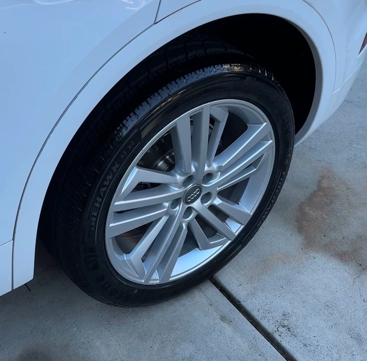 Wheel after detailing