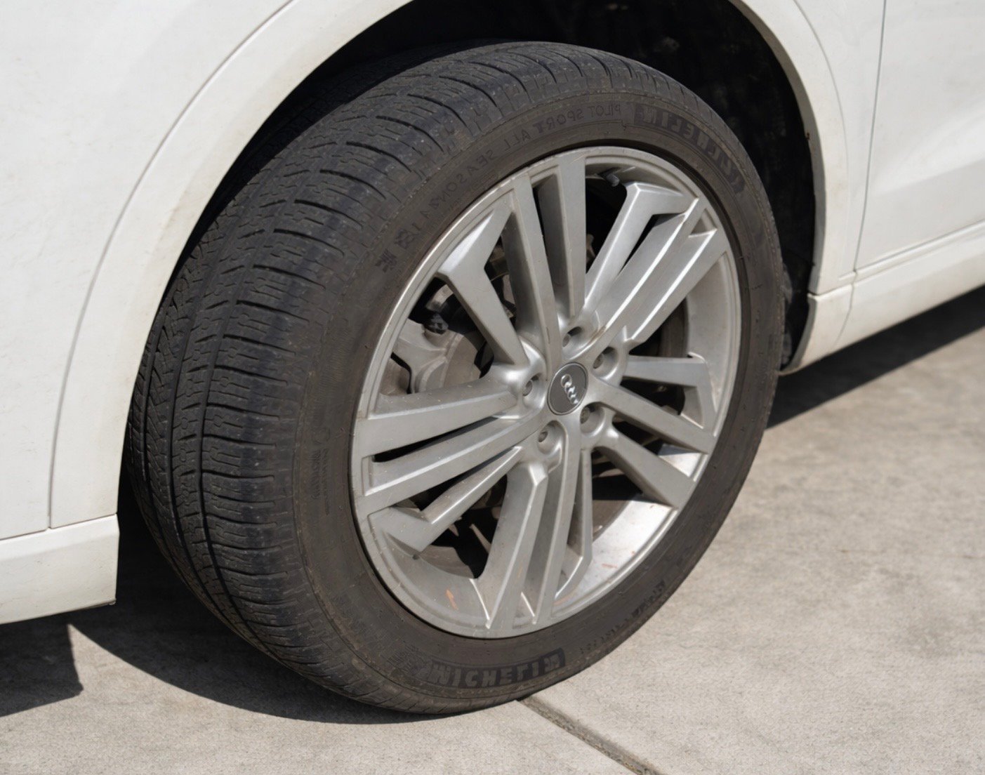 Wheel before detailing